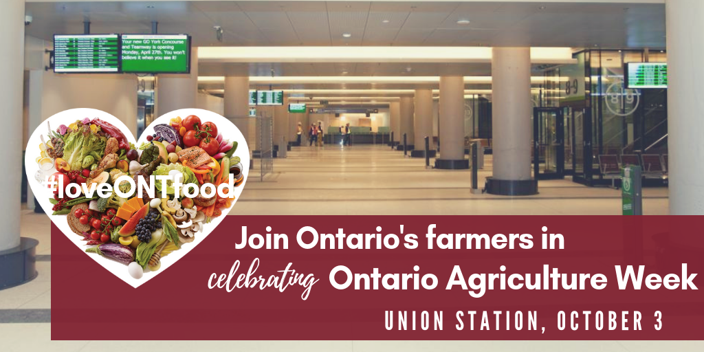 Join Ontario farmers in celebrating Ontario Agriculture Week 